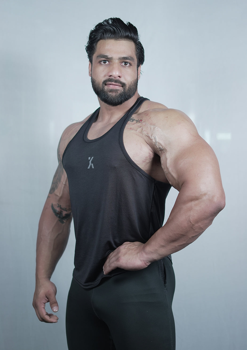 Men's Classic Black Stinger Vest