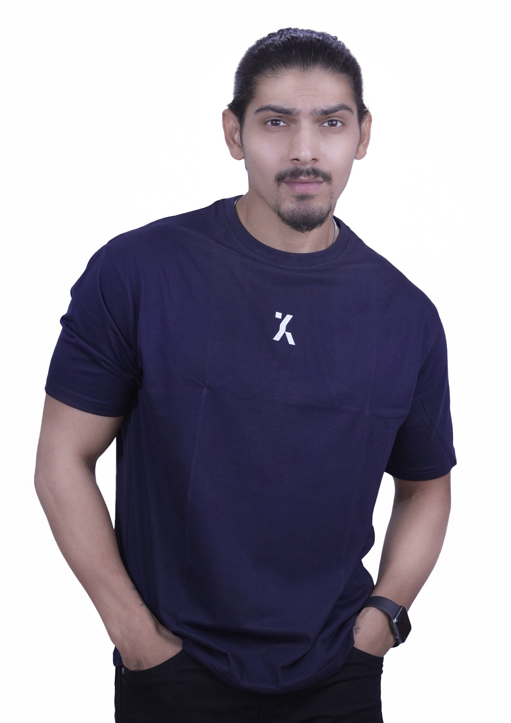 Men's Mafia Printed Drop Shoulder T-shirt