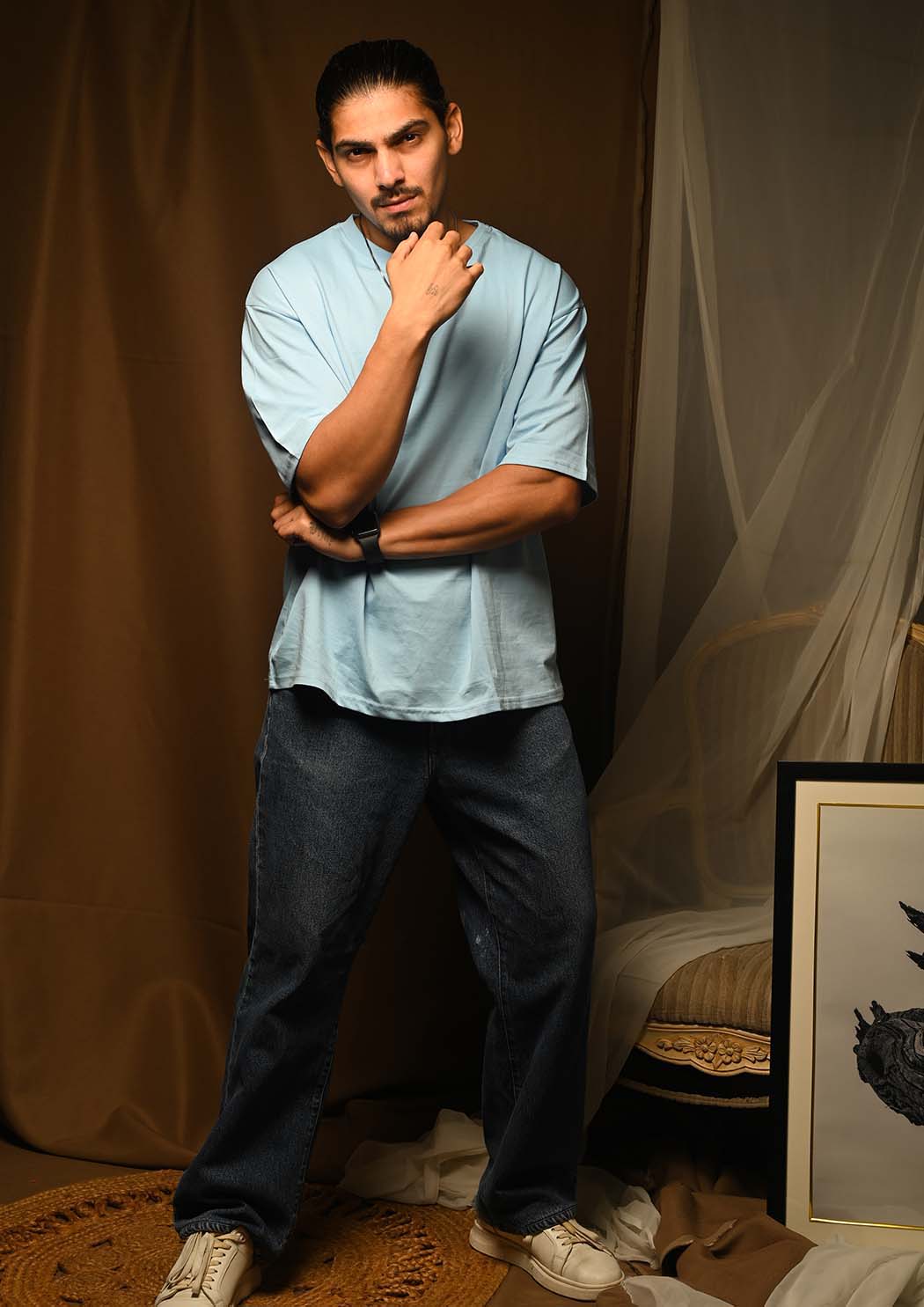 Fear & NDSMD DROP SHOULDER T-SHIRT COMBO