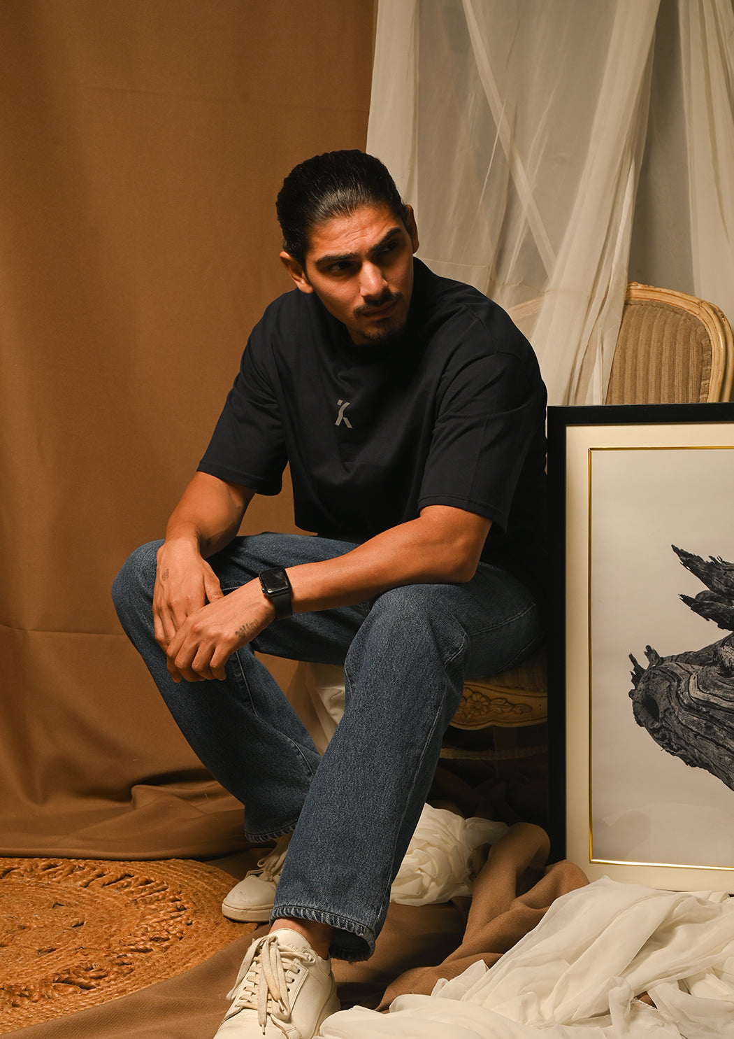 Don't Trust Any & Faith Drop Shoulder T-shirt Combo