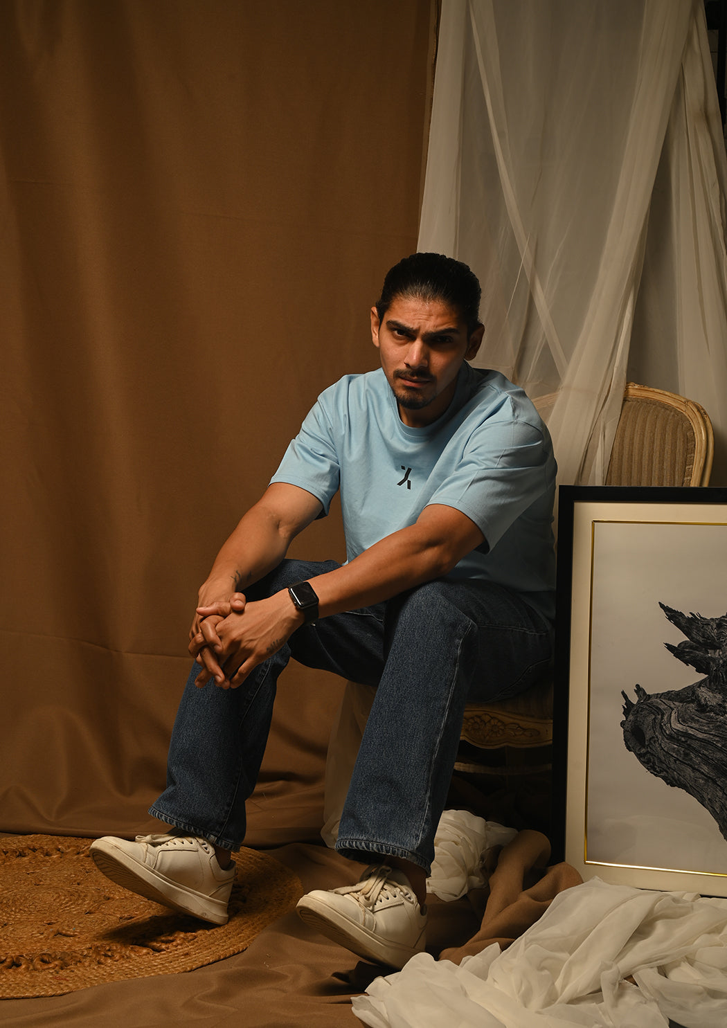 Bastard Printed Drop Shoulder T-shirt