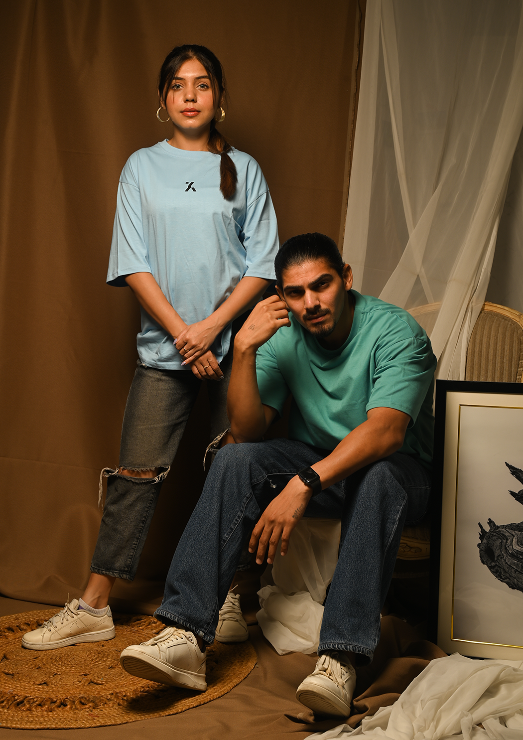 Bastard & Life of Faith Drop Shoulder T-shirt Combo