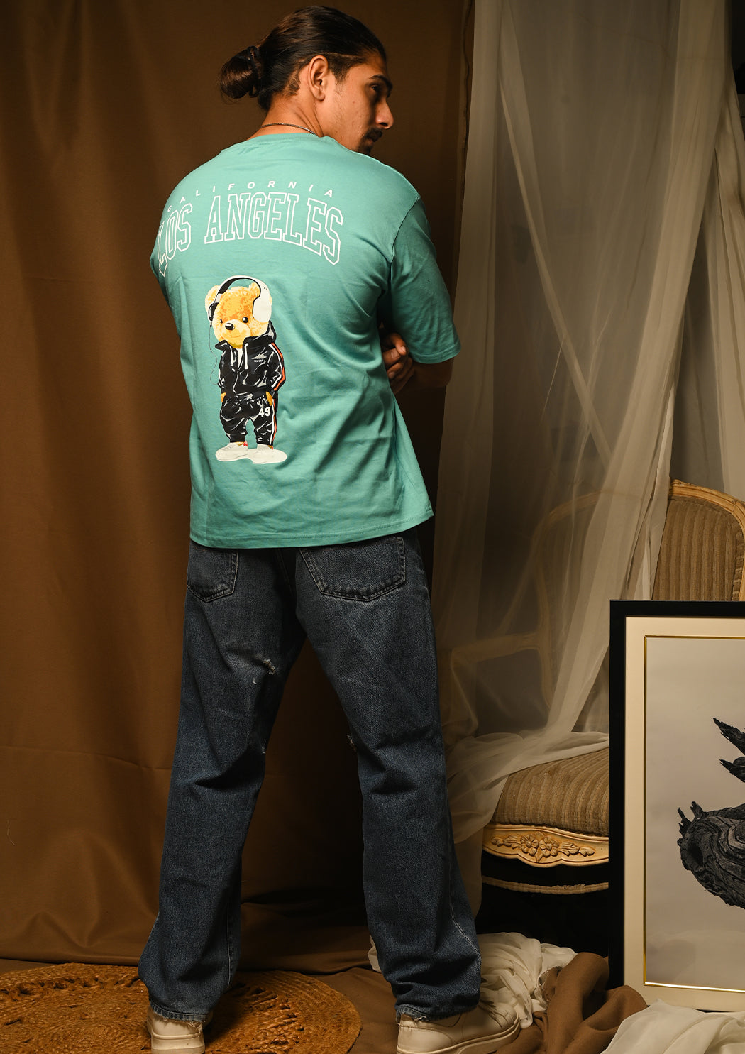 Created Glory & Los Angeles Drop Shoulder T-shirt Combo