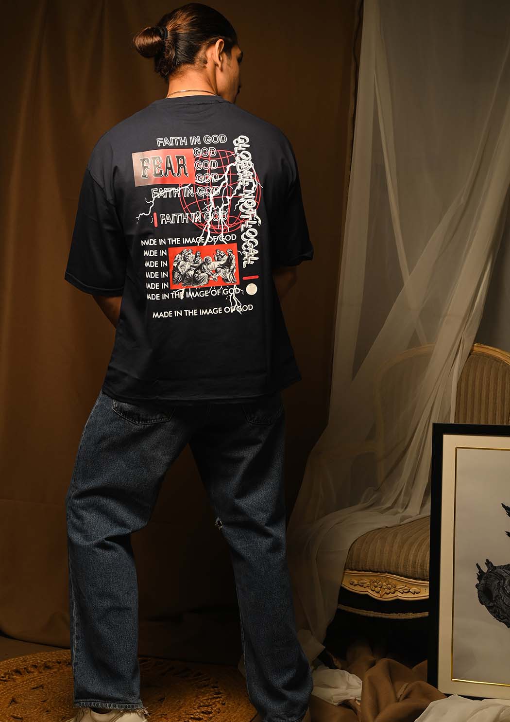 Fear & Los Angeles Drop Shoulder T-shirt Combo