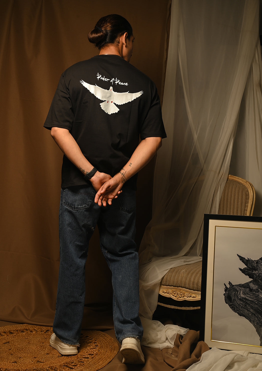 Power Of Peace Drop Shoulder T-shirt