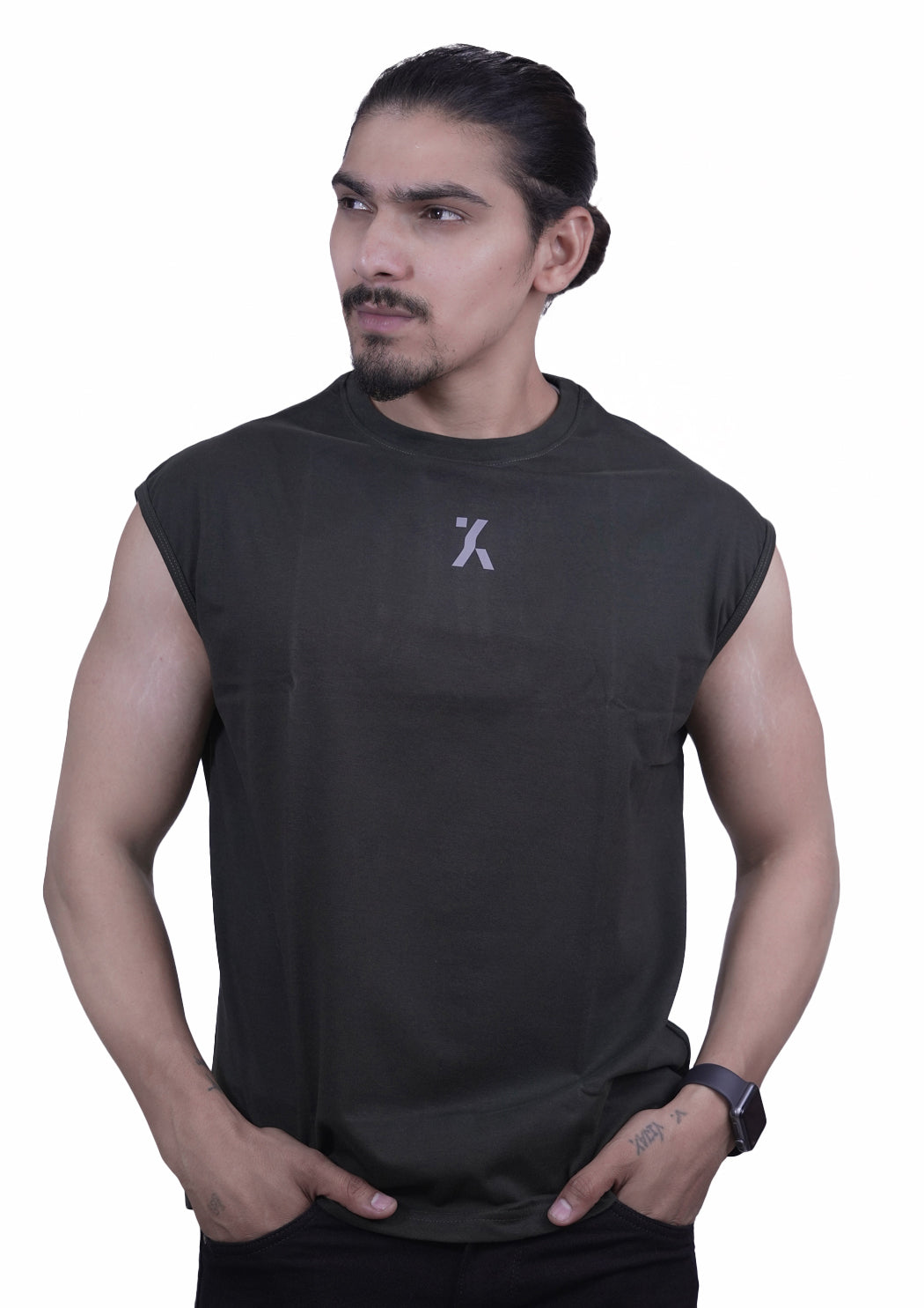 Men's Money Printed Cap Sleeves T-shirt