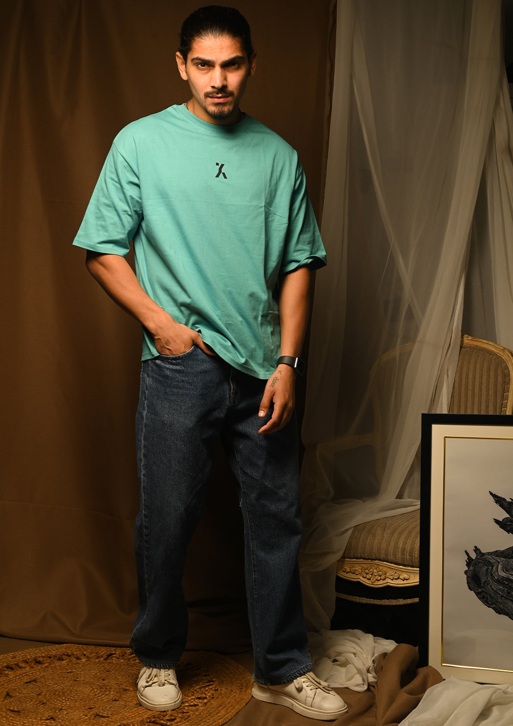 Created Glory & Los Angeles Drop Shoulder T-shirt Combo