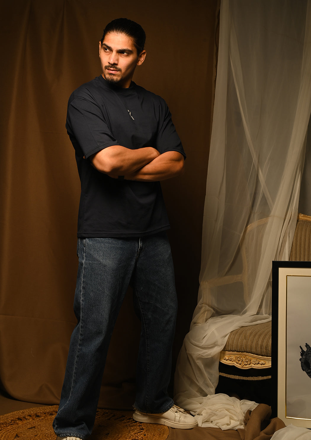 Don't Trust Any & Faith Drop Shoulder T-shirt Combo