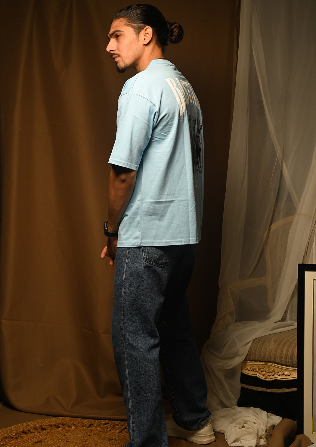 Bastard Printed Drop Shoulder T-shirt