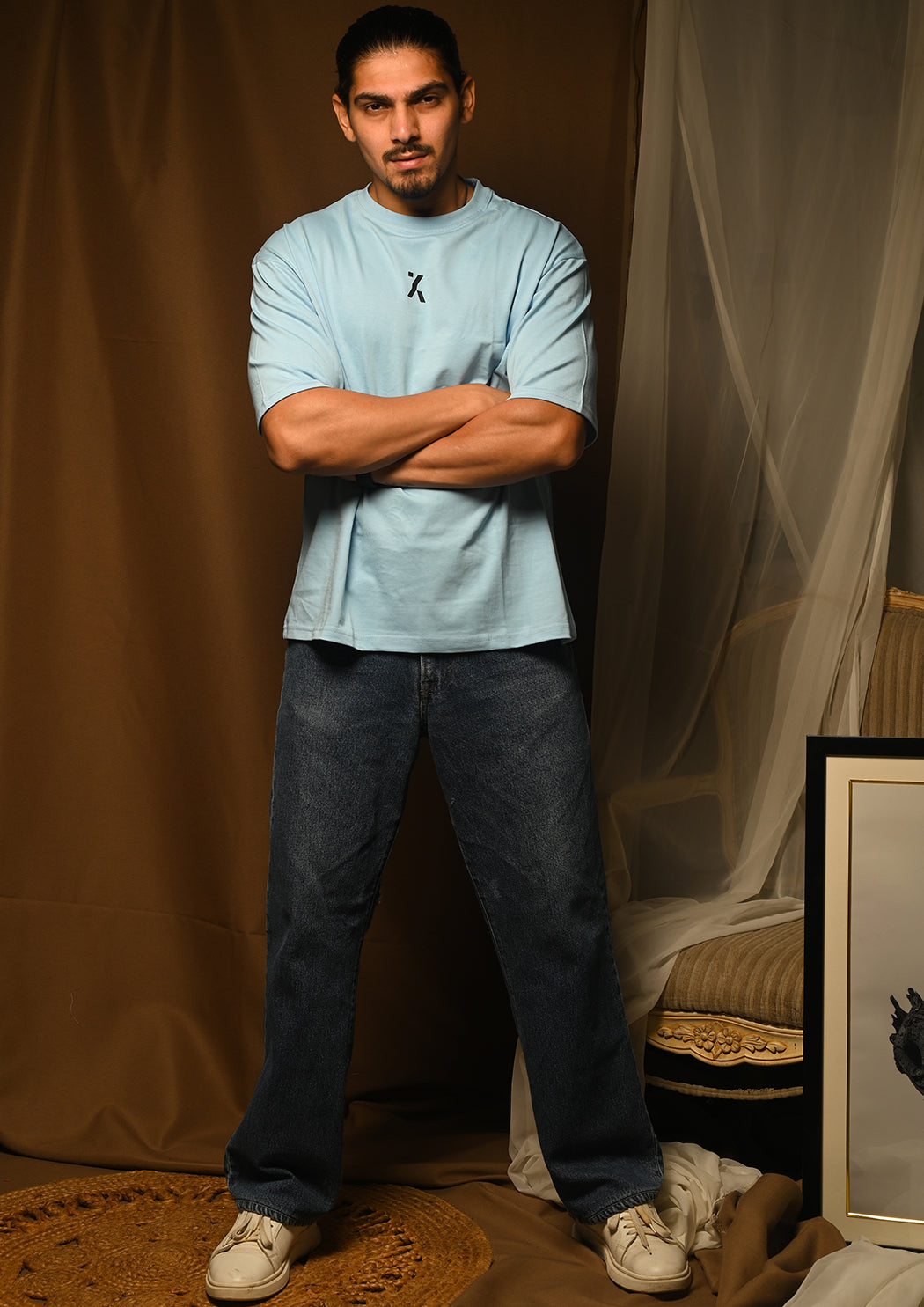 Bastard Printed Drop Shoulder T-shirt