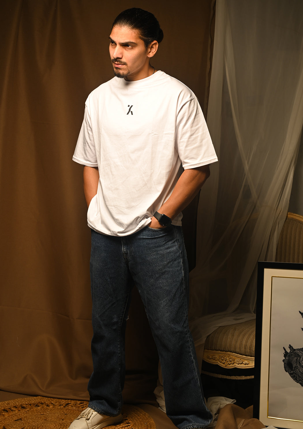 Talk To My Hand & Life of Faith Drop Shoulder T-shirt Combo