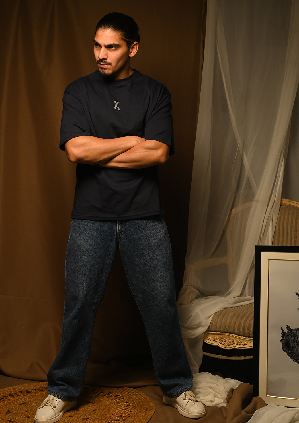 Don't Trust Any & Faith Drop Shoulder T-shirt Combo