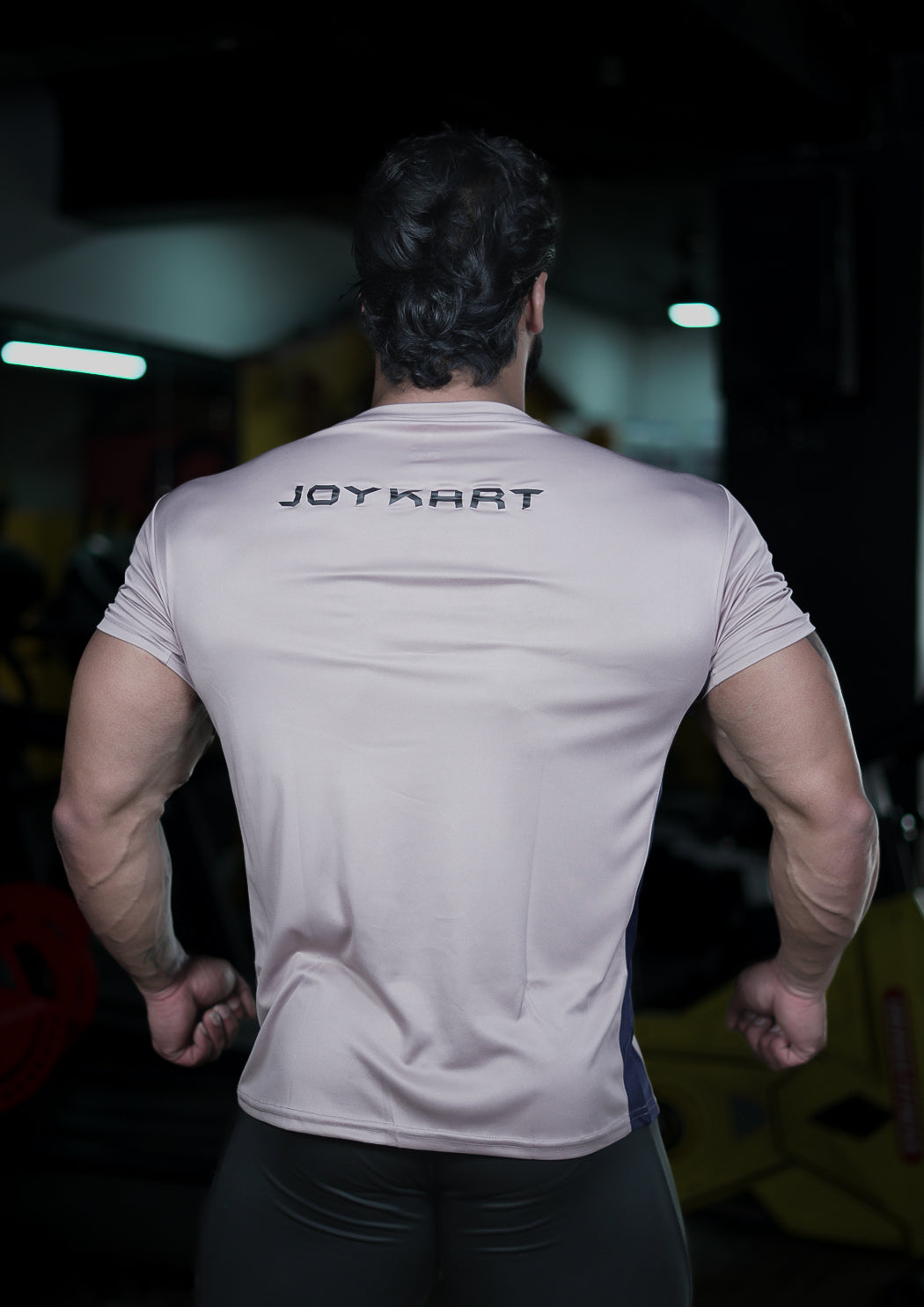 MEN DUAL TONE Pink T-SHIRT