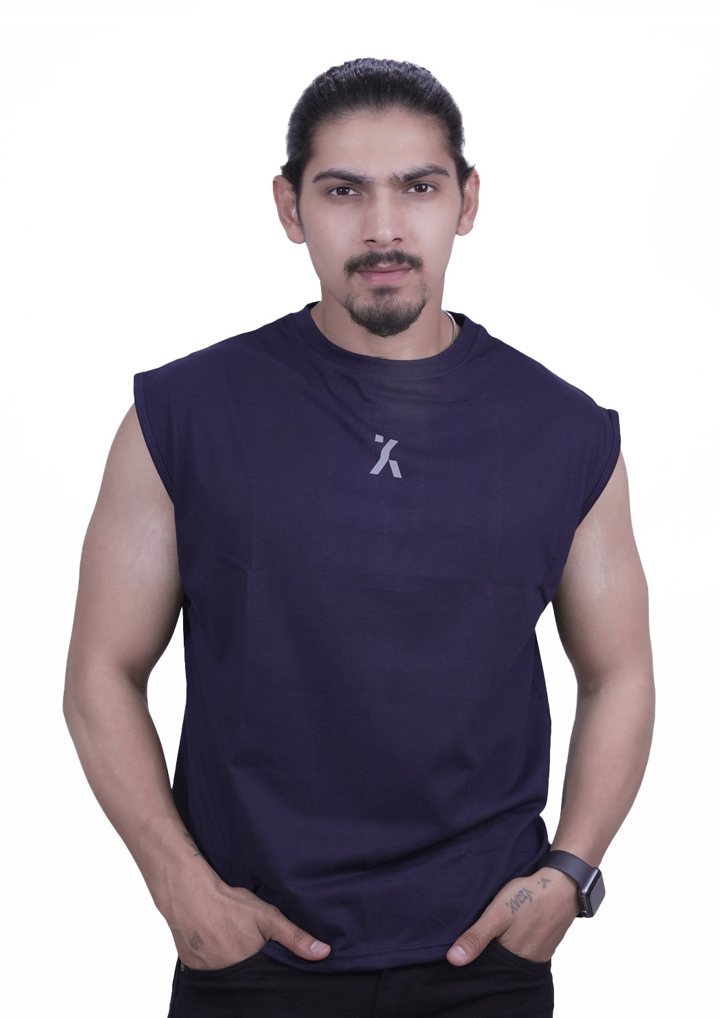 Men's Paradise Printed Cap Sleeves T-shirt