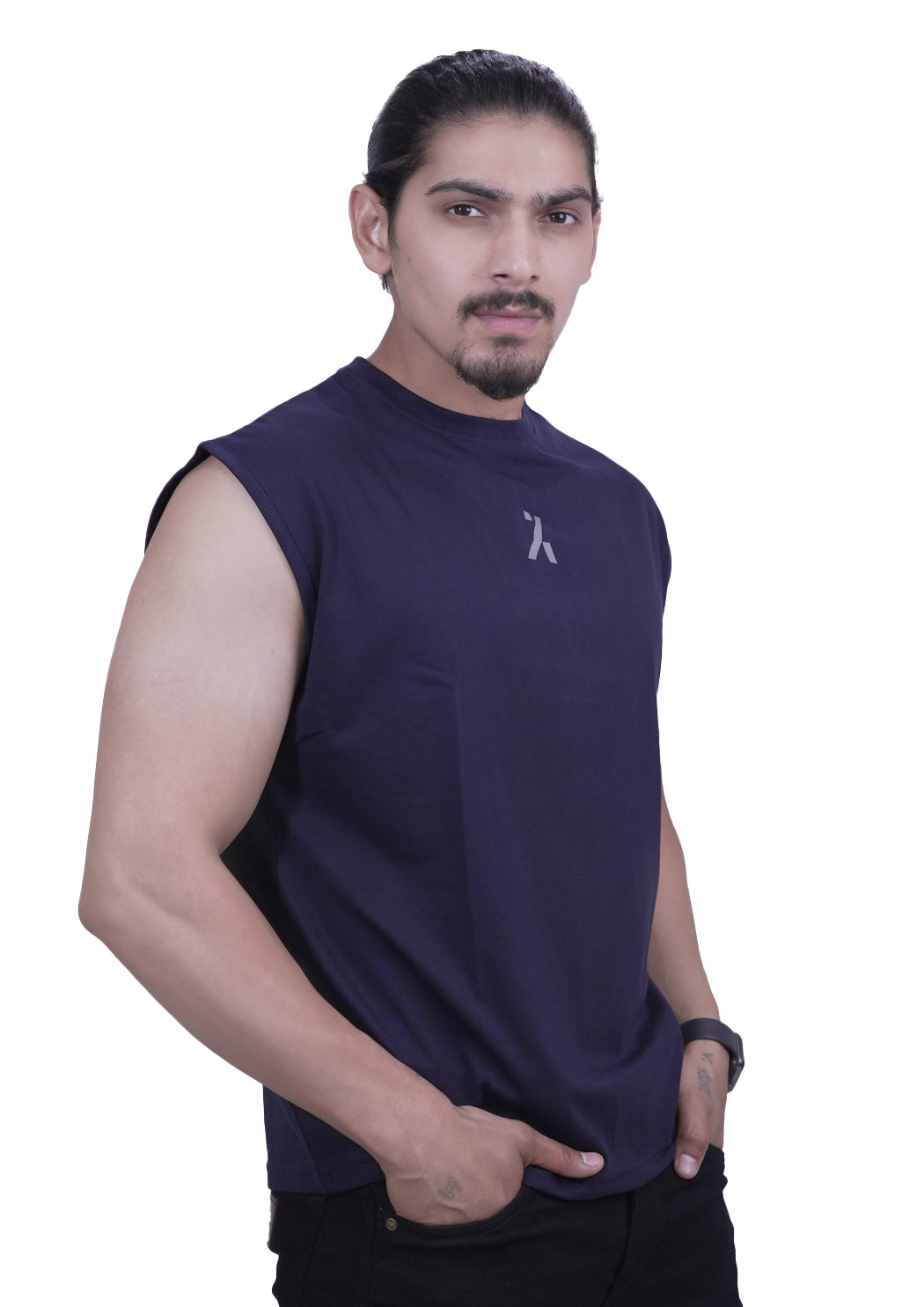 Men's Paradise Printed Cap Sleeves T-shirt