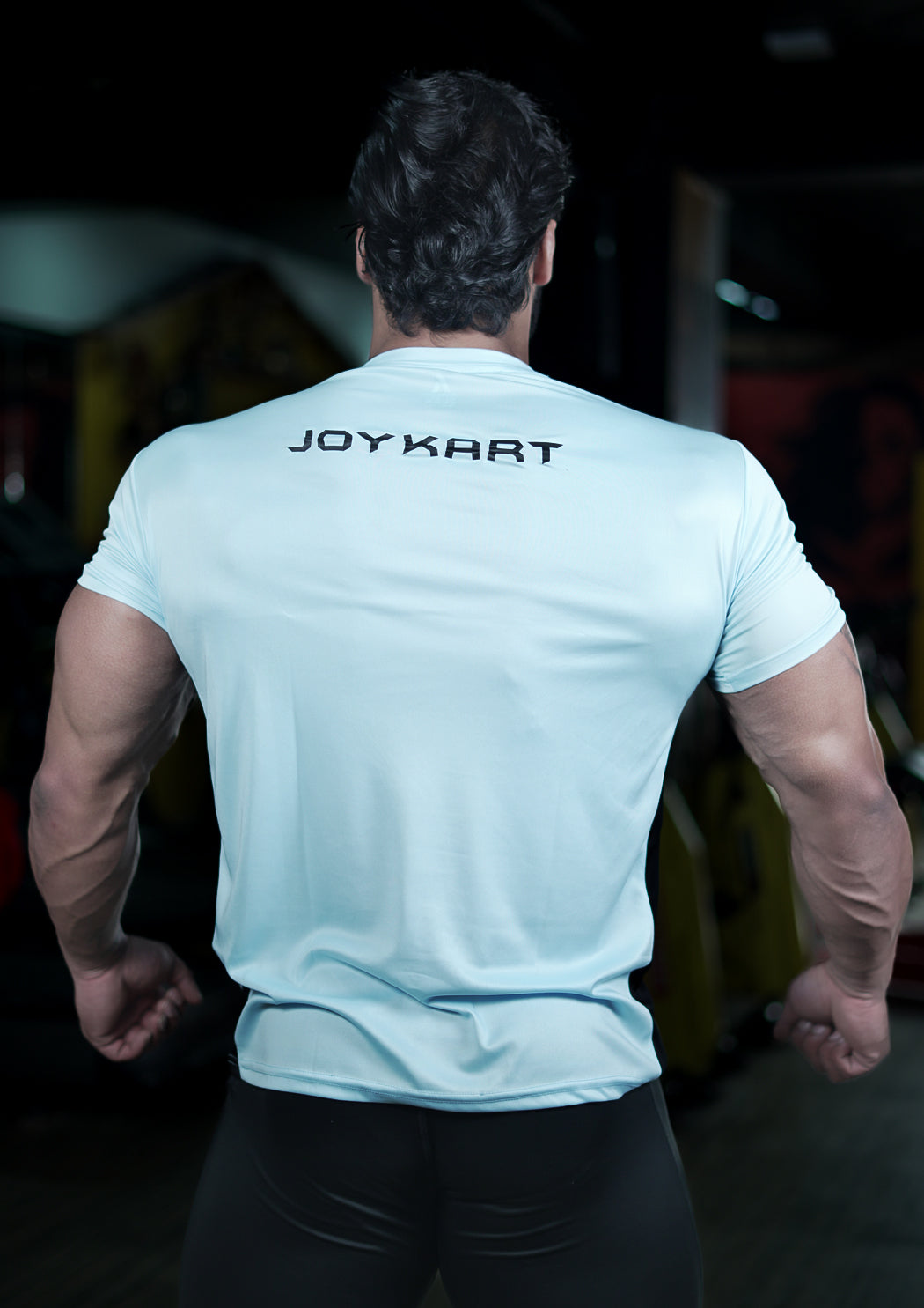 MEN DUAL TONE Sky Blue T-SHIRT