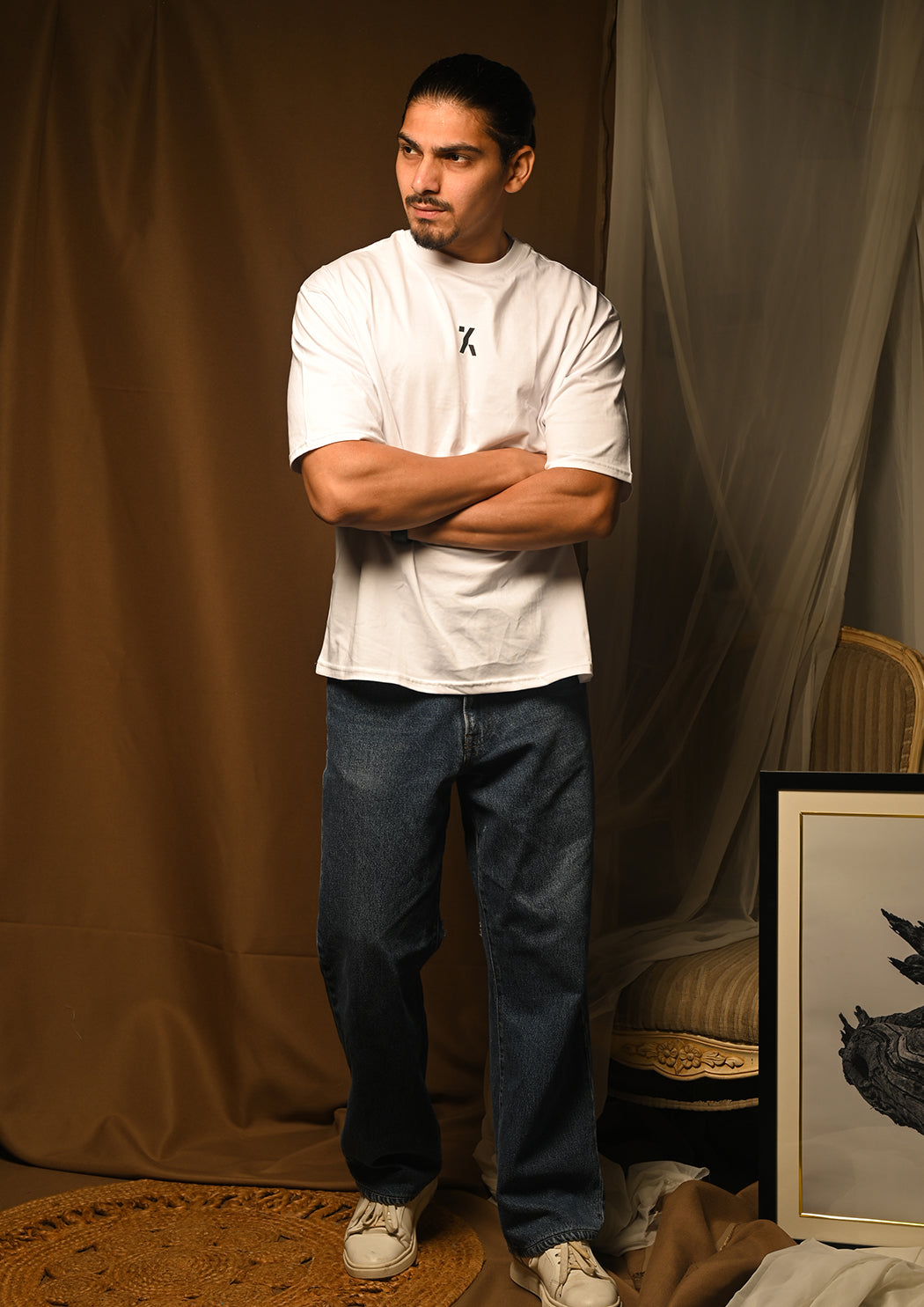 Talk To My Hand Drop Shoulder T-shirt