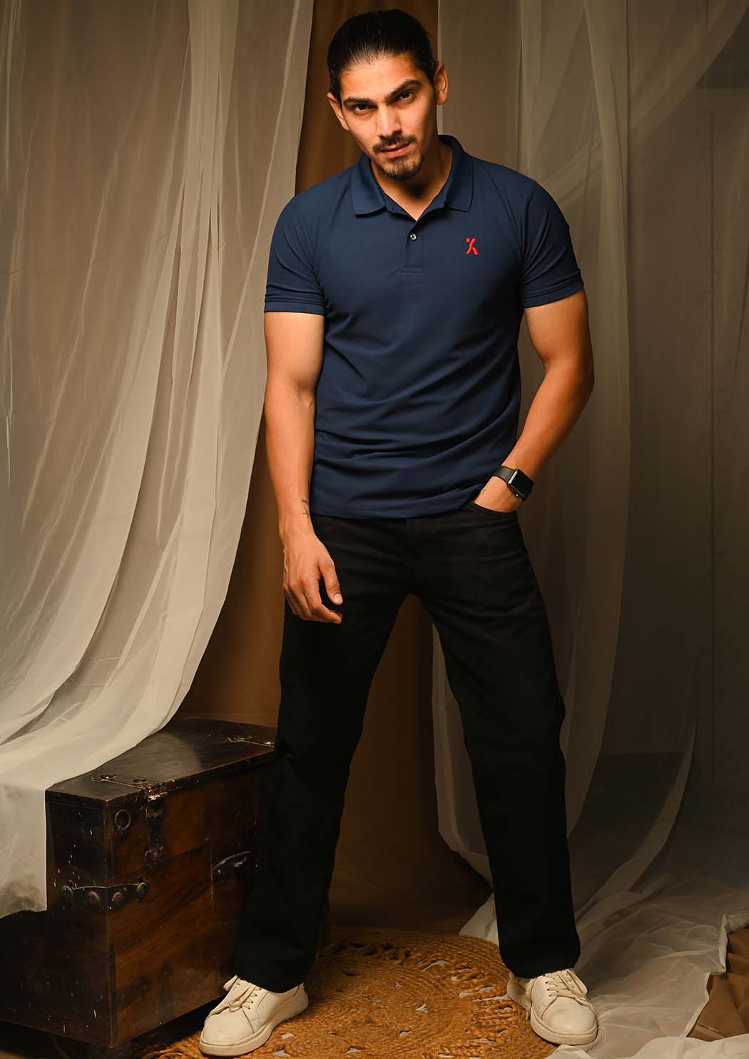 Polo T-shirt Combo (Pink & Blue)