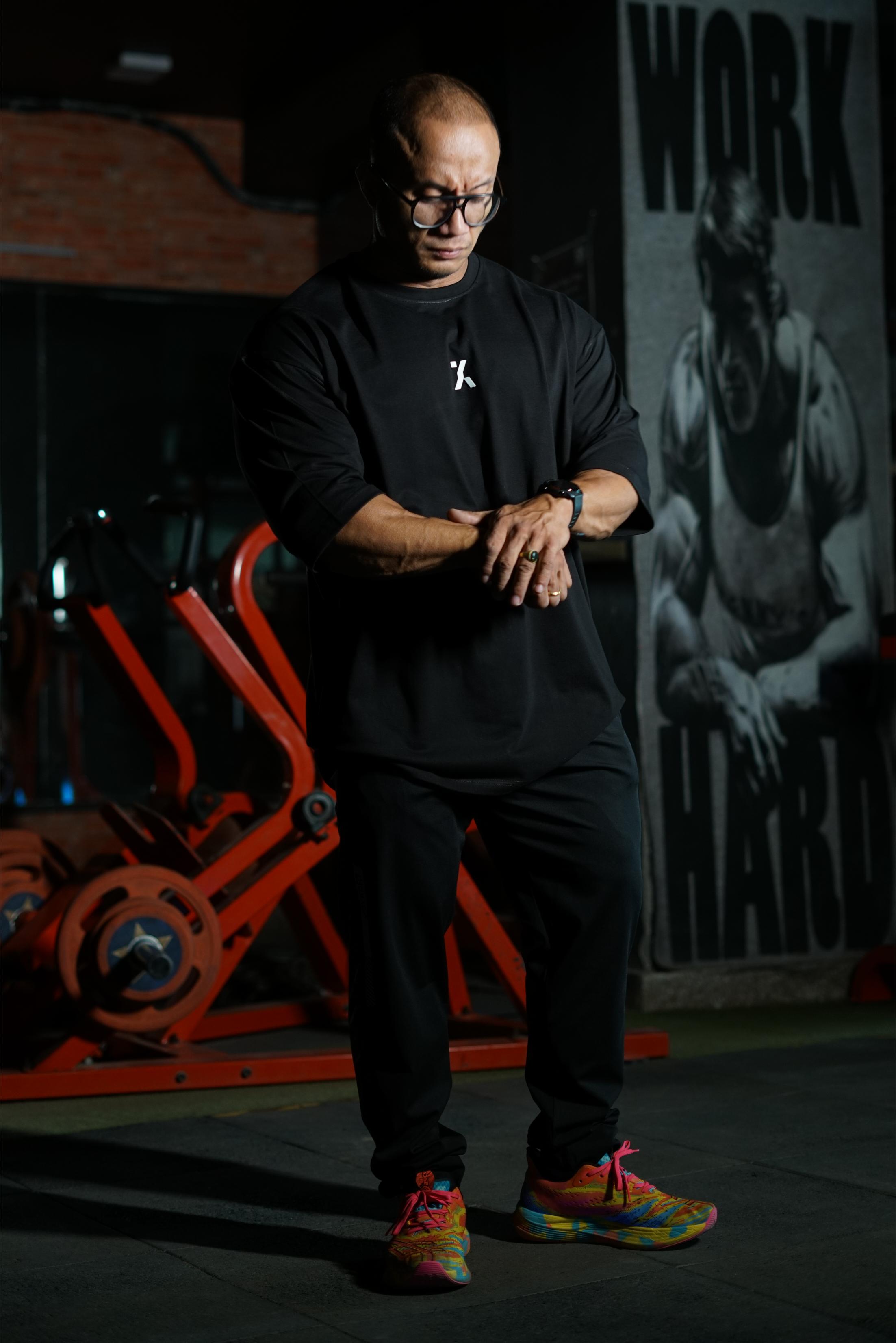 Don't worry printed Drop Shoulder T-shirt