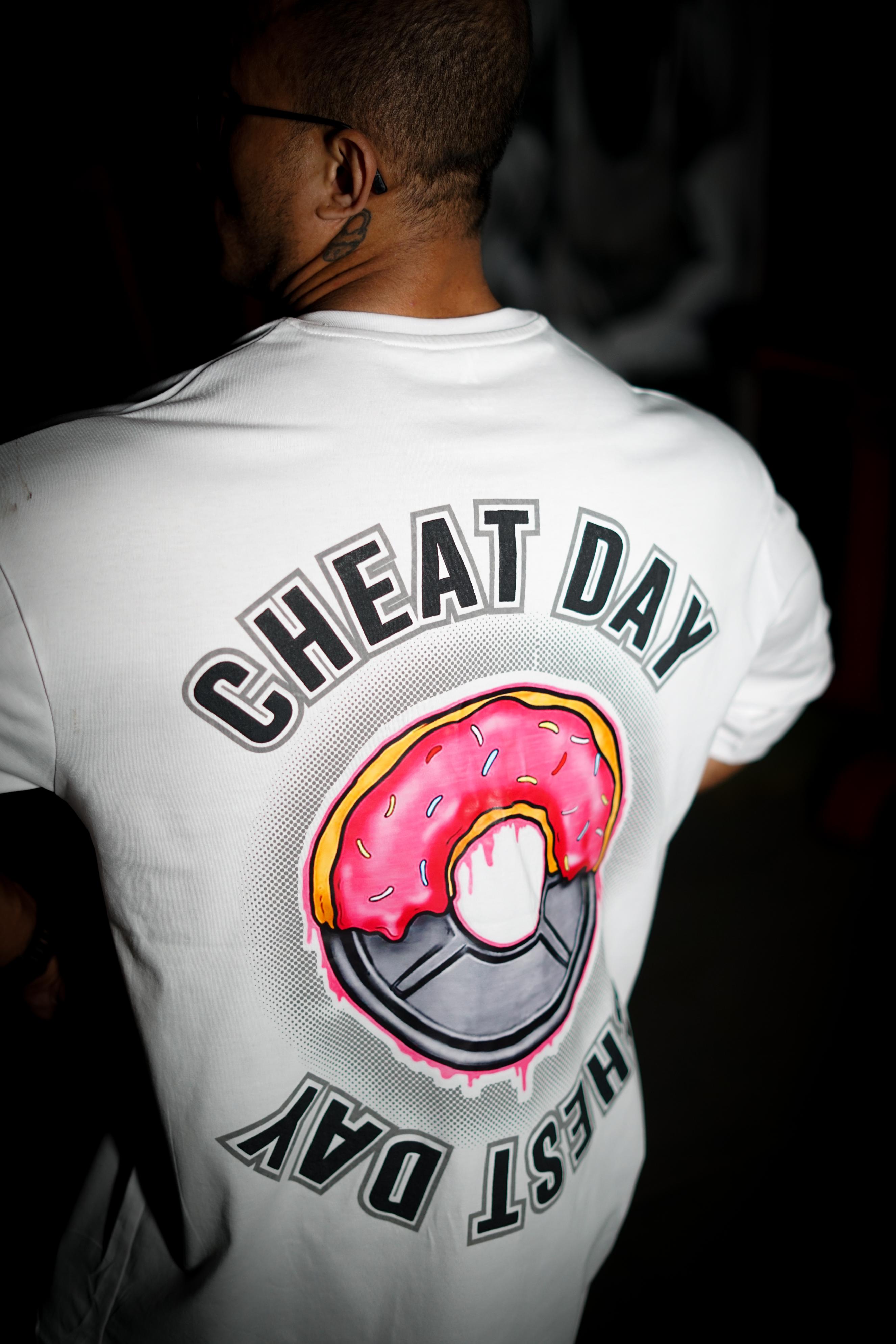Cheat Day Printed Drop Shoulder T-shirt